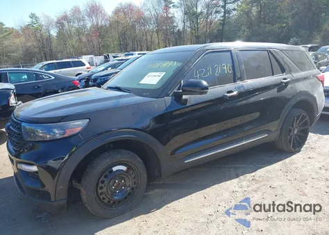 2020 Ford Explorer Platinum z USA, uszkodzony, nr VIN 1FM5K8HC9LGA70181